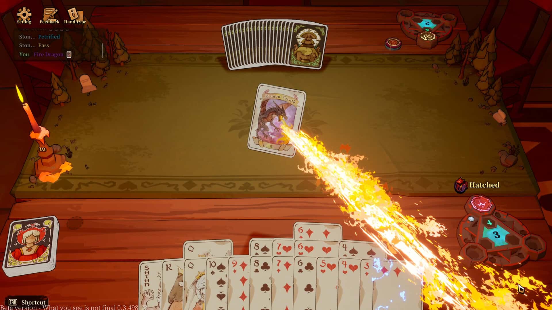 恶魔牌 Apokerlypse 中文版全息投影